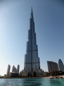 Nejvyšší mrakodrap Burj Khalifa